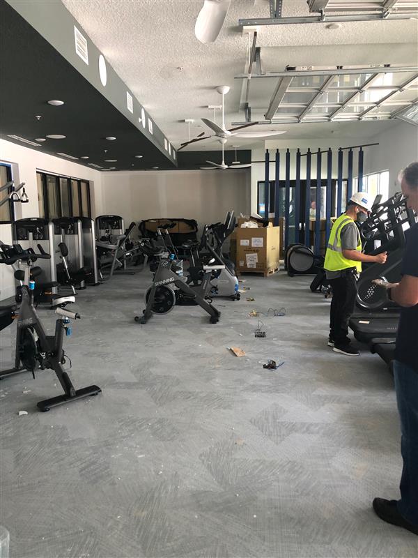 Gym at Liv+ Gainesville Apartments That's Under Construction