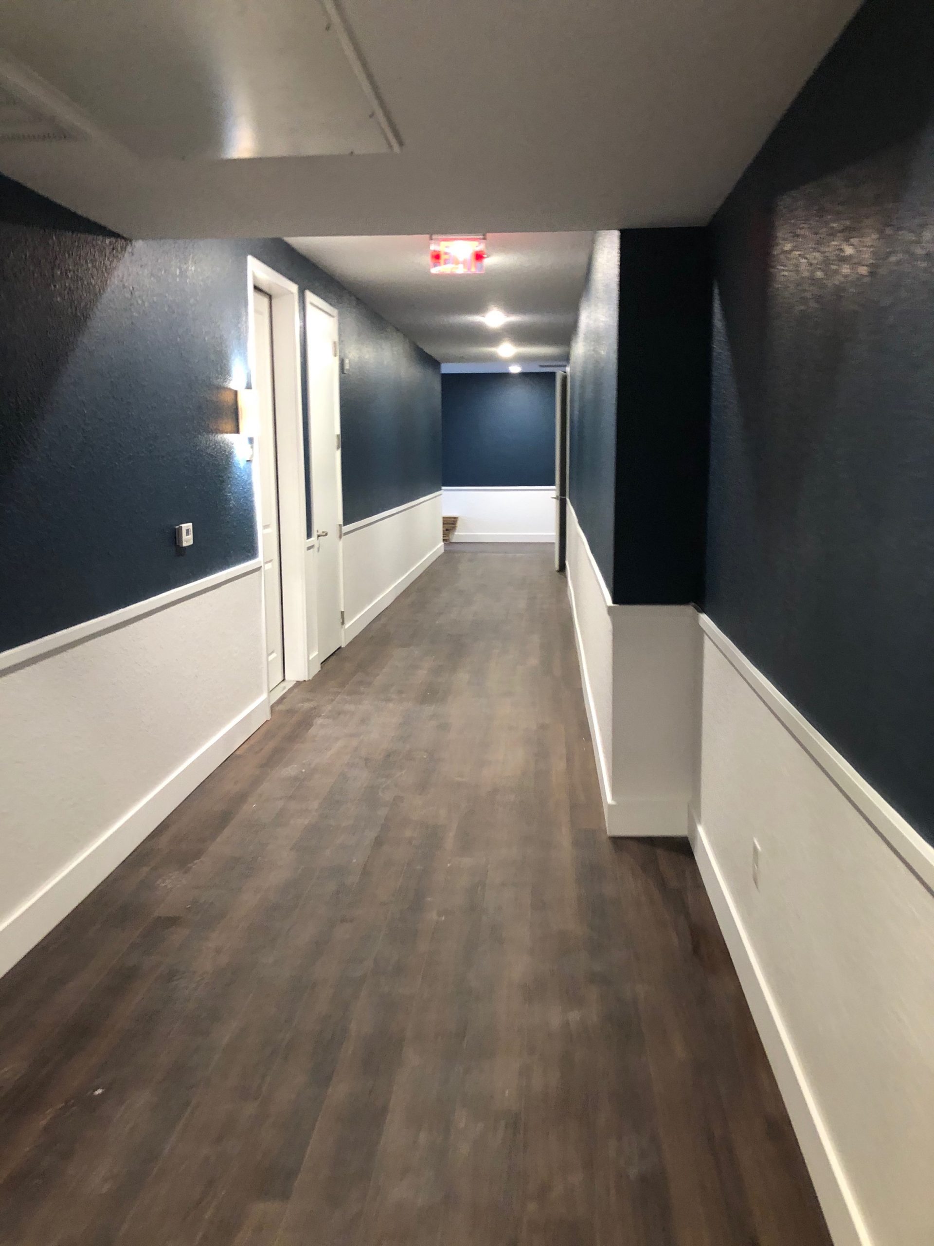 Hallway at Liv+ Gainesville Apartments