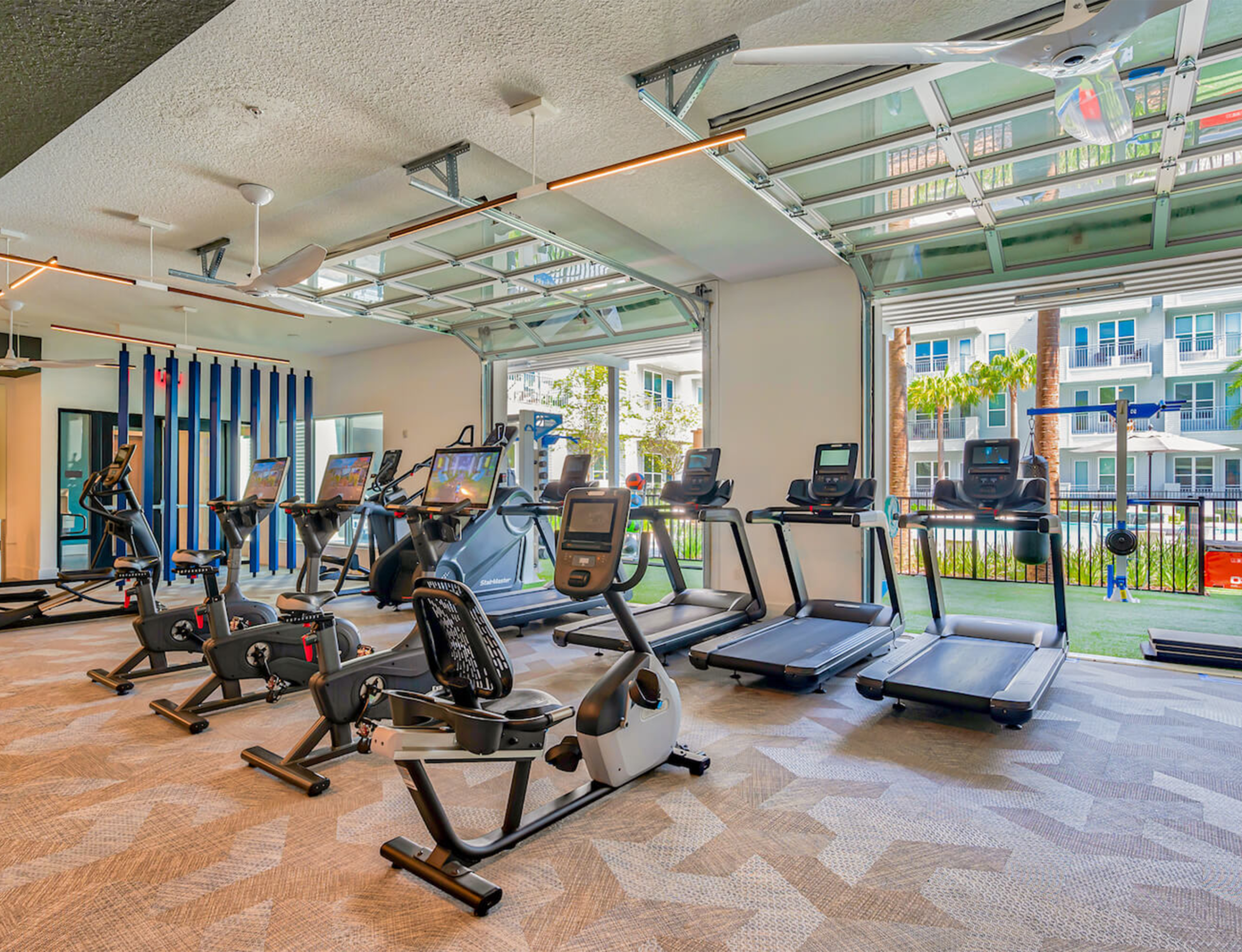 State-of-the-art Fitness Areas