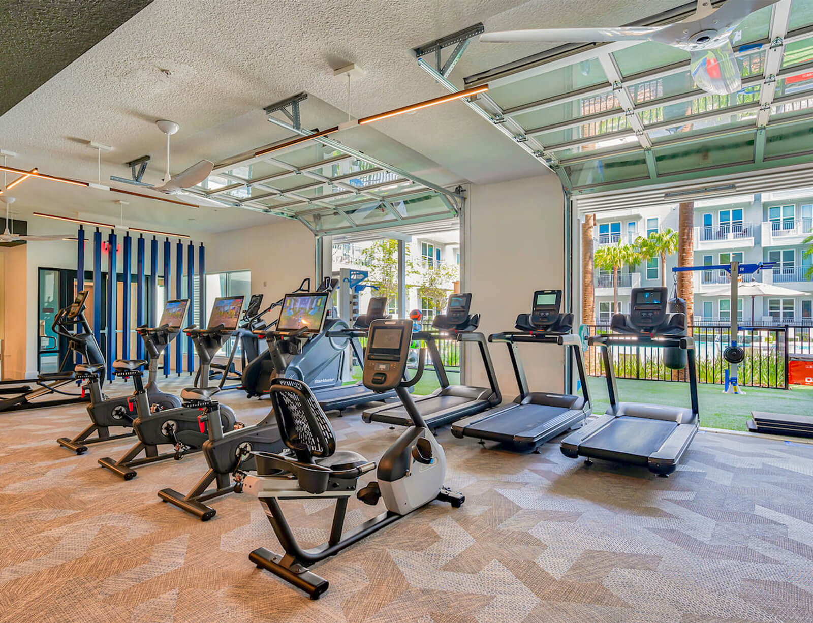 Multiple State-of-the-art Fitness Areas